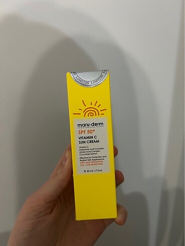 Maruderm C vitamini güneş kremi