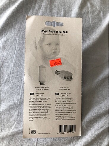 Sevi Bebe Bebek tarağı