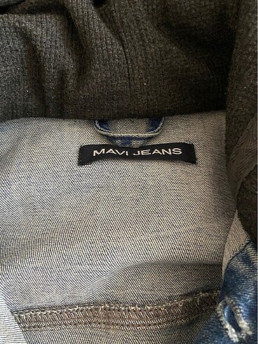 s Beden Mavi jean ceket unisex