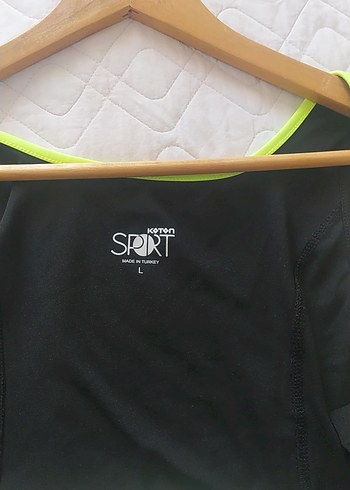 l Beden siyah Renk Siyah Mini Spor Fermuarlı Atlet