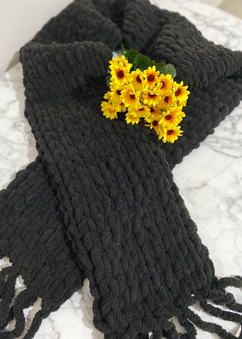 Puffy kadın atkı - Görsel 3