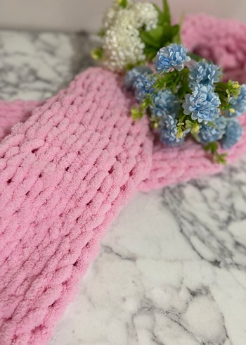 Puffy kadın atkı - Görsel 3