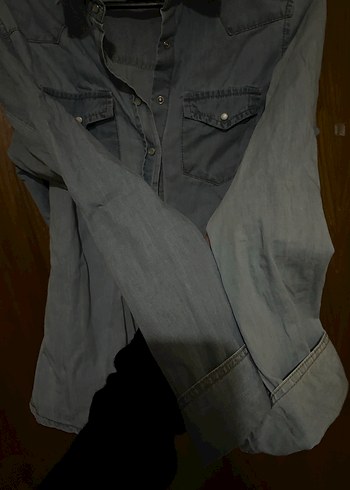 Zara Denim Gömlek Uzun Kollu