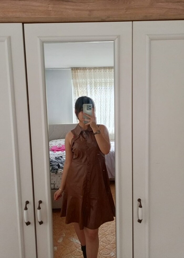 Deri elbise - Görsel 2