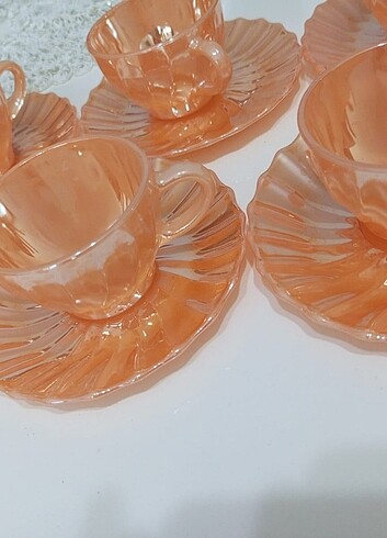 Antika 12 parca tam takım fincan takımı - Görsel 4