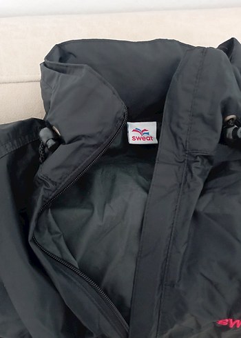 l/xl Beden siyah Renk sweat Sauna zayıflama esofman takimi