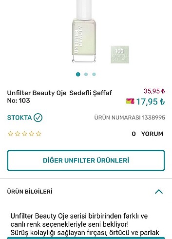 Lovely Lace Baby Watsons Oje