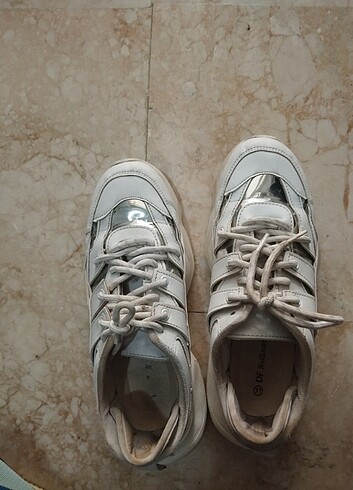 Defacto Beyaz Spor ayakkabı sneaker