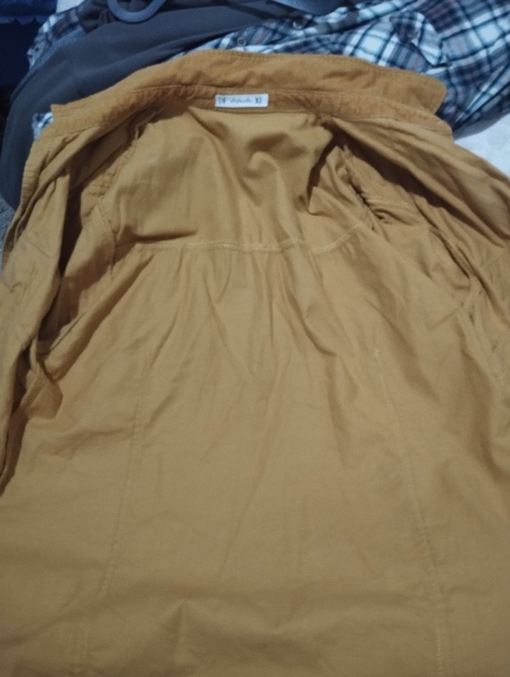 Düğmeli Kadın Süet Gömlek - Görsel 5