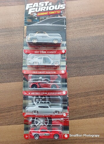  Hotwheels dominic toretto set