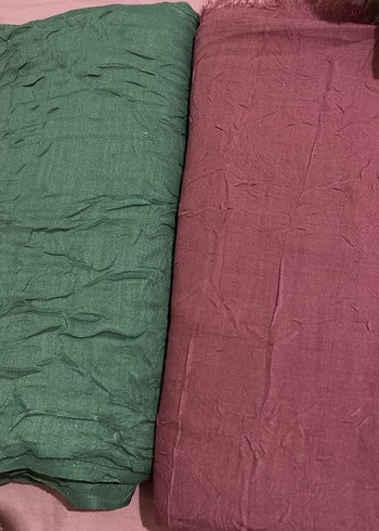 Kadın Çok Renkli Keten Bohem Şal - Görsel 2