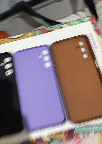 Düğmeli Çok Renkli Bohem Telefon Kılıfı - Görsel 2