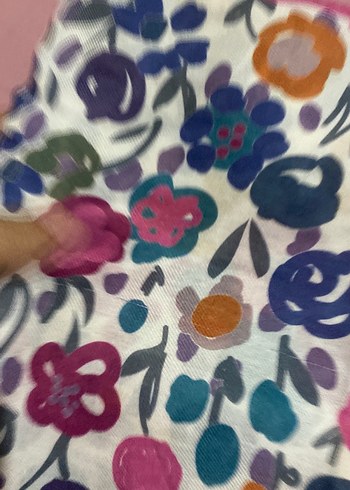 Renkli Bohem Kadın Şal - Görsel 3