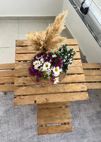 Ahşap Katlanabilir Masa ve Sandalyeler - Görsel 4