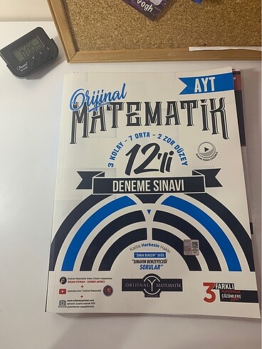 Orijinal Ayt Matematik Denemesi