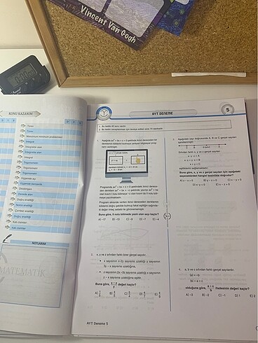  Beden Renk Orijinal Ayt Matematik Denemesi