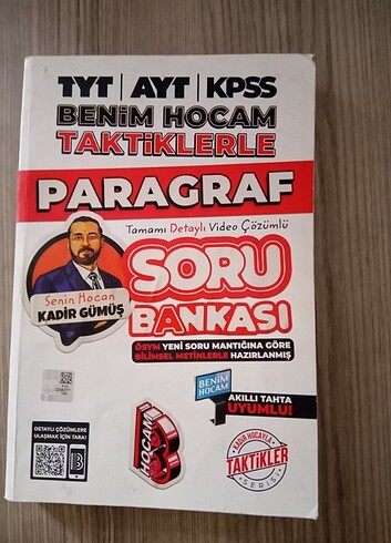 Benim hocam paragraf soru Bankası tyt ayt kpss