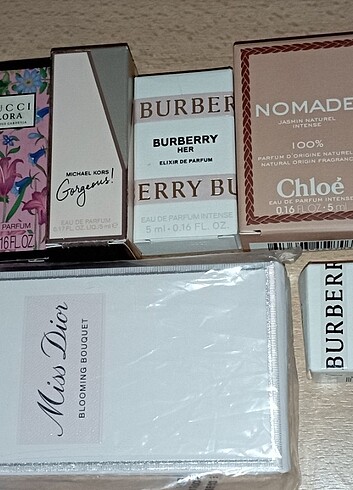 Dior Çeşitli deluxe parfümler 