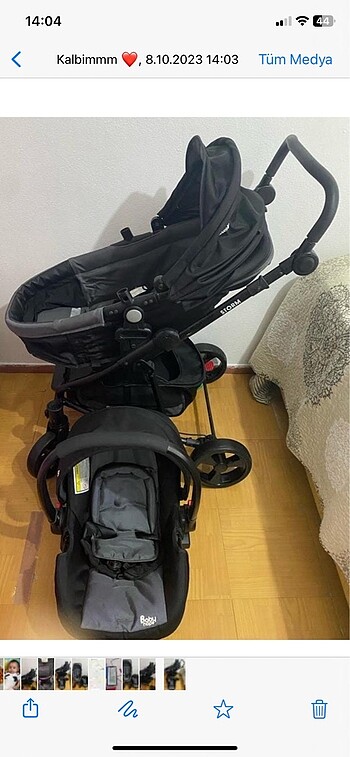Travel sistem bebek arabası