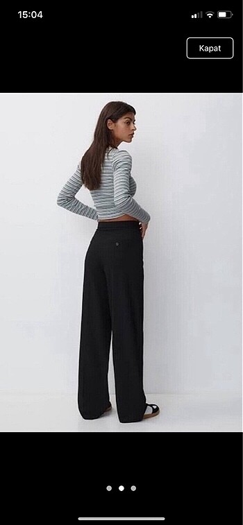 Pull and Bear Pull and bear kumaş pantolon