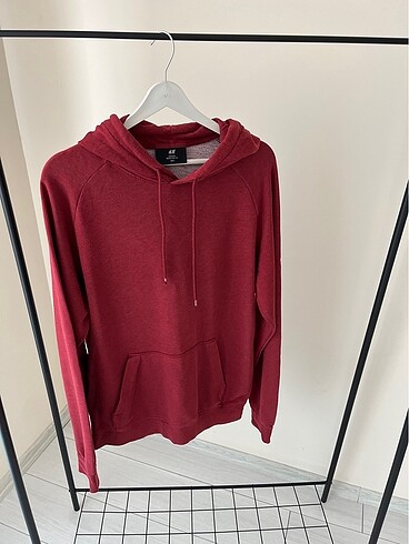 l Beden bordo Renk H&M sweatshirt