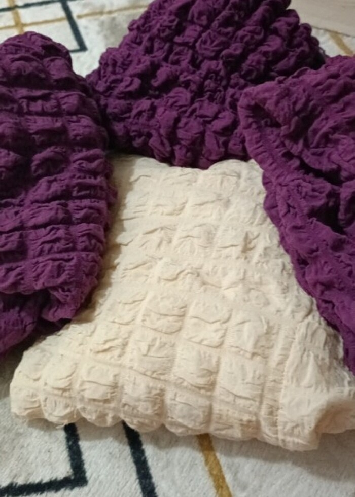 Sandalye örtusü - Görsel 3