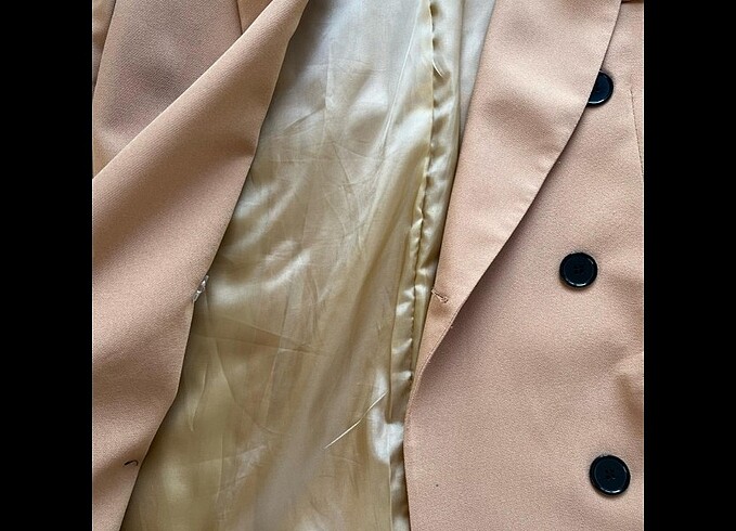 38 Beden camel Renk Kadın blazer ceket