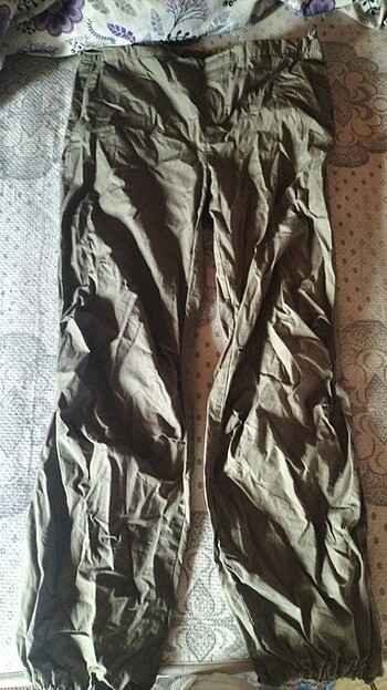 Paraşüt pantolon haki