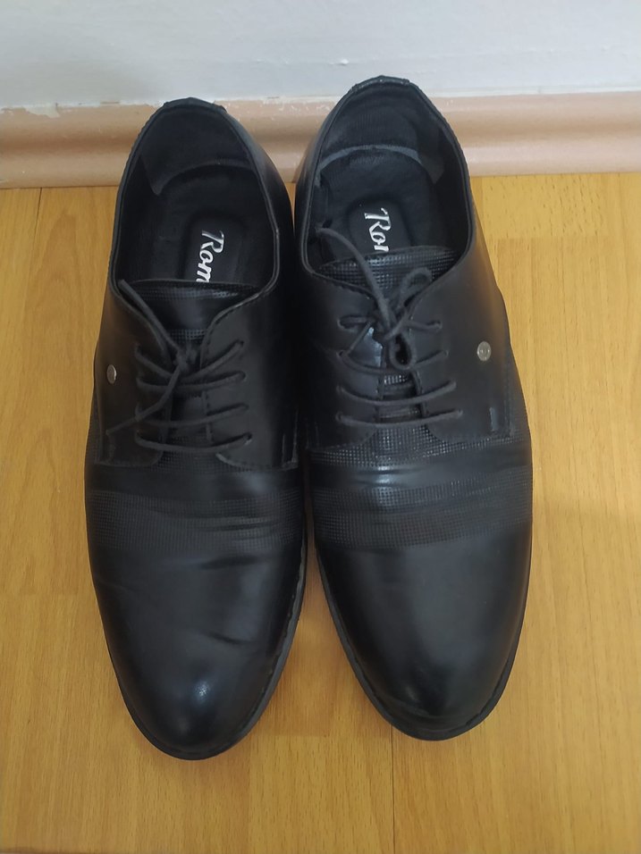 siyah erkek ayakkabisi - Görsel 2