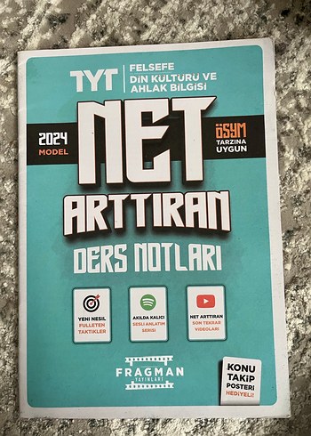 TYT Bütün Dersler Net Arttıran Ders Notları 2024 - Görsel 2