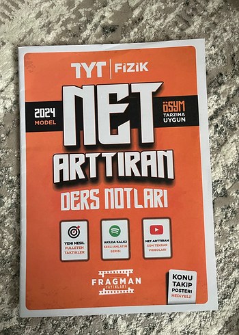 TYT Bütün Dersler Net Arttıran Ders Notları 2024 - Görsel 4