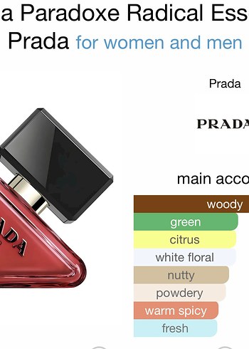 Beden Prada Paradoxe Radical Essence