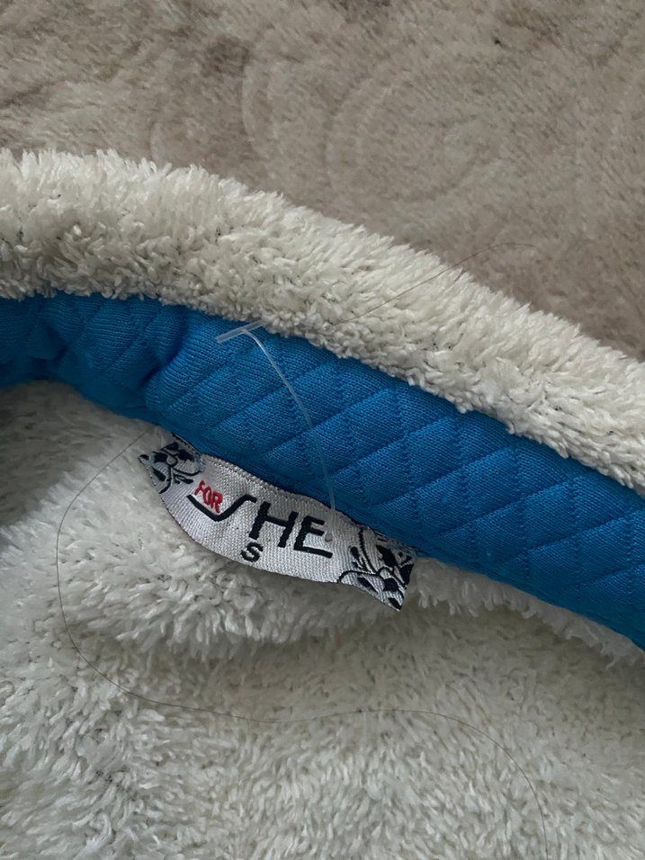 Düğmeli Mavi Kadın Kışlık Ceket - Görsel 3