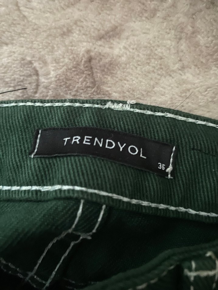 kadın bol paça pantolon - Görsel 3