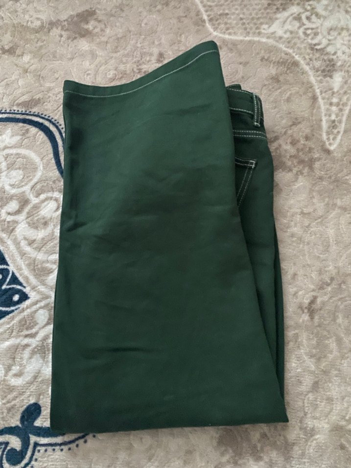 kadın bol paça pantolon - Görsel 2