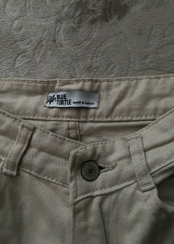 bej bol paça pantolon - Görsel 3