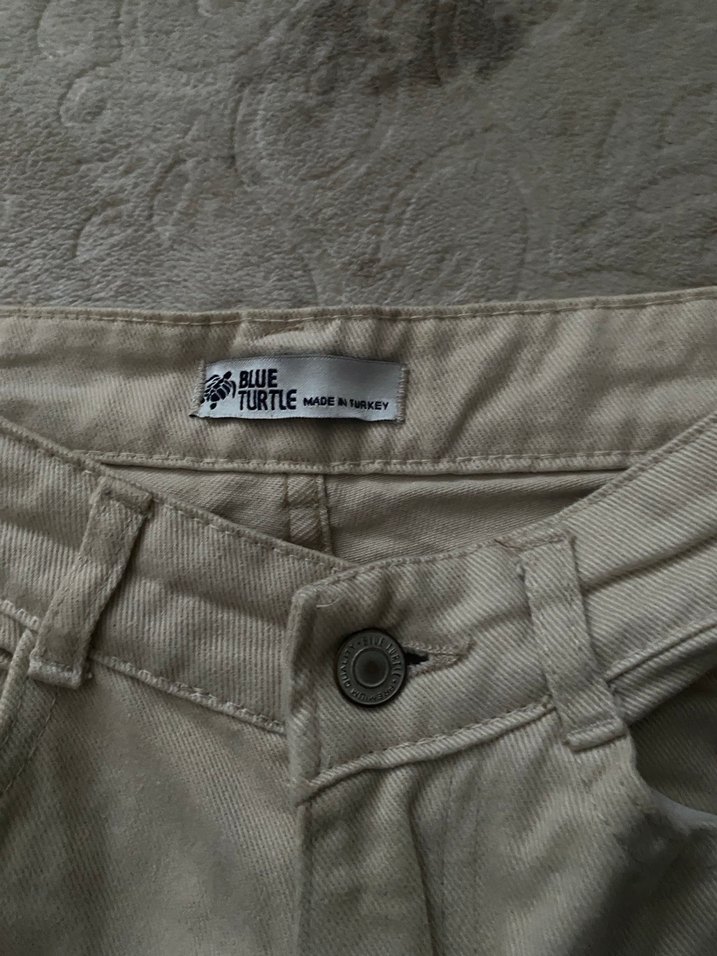 bej bol paça pantolon - Görsel 3