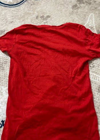 Koton Kadın Kırmızı Tişört XL - Görsel 5