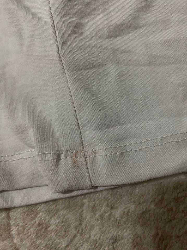 Beyaz Uzun Kollu Yarım Fermuarlı Crop Top - Görsel 2