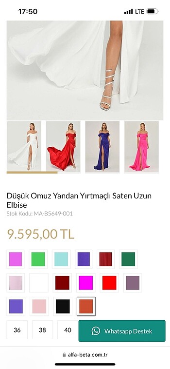 Alfabeta Orijinal Alfabeta saten tarçın/kiremit abiye