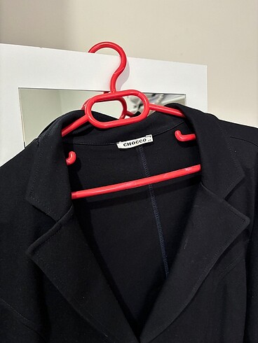 SİYAH BLAZER CEKET SPOR ŞIK - Görsel 2