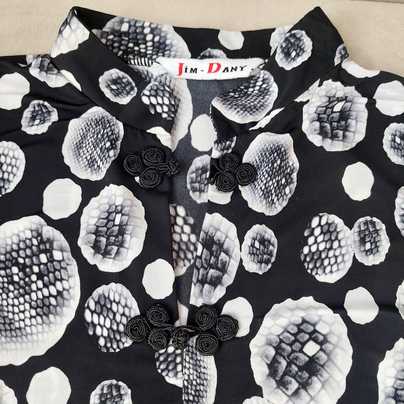 Siyah Puantiyeli Hamile elbisesi - Görsel 3