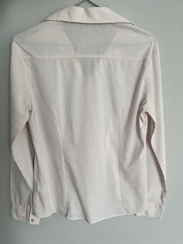 Kadın pudra Gömlek Uzun Kollu - Görsel 2