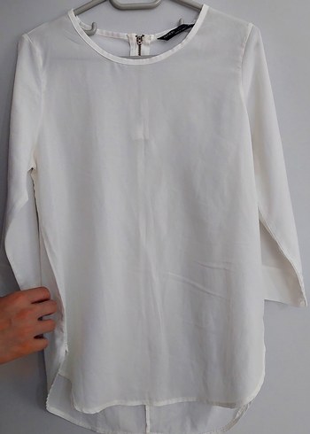 beyaz bluz - Görsel 5