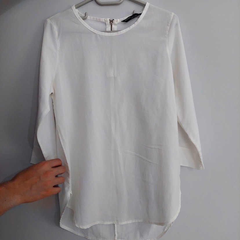 beyaz bluz - Görsel 5