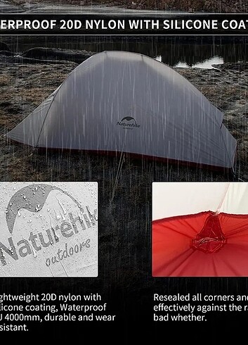 Diğer Naturehike cloud up 1 çadır