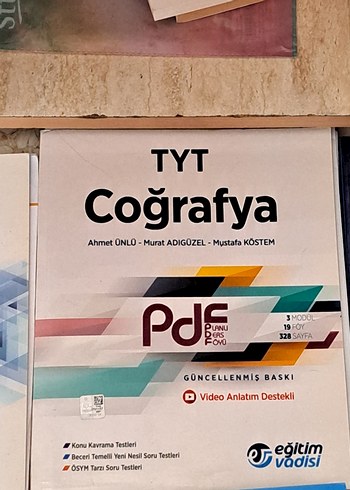 TYT Coğrafya Güncellenmiş Baskı Soru Kitabı