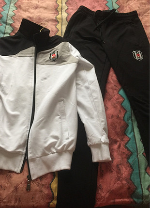 xs Beden siyah Renk Beşiktaş Kadın Eşofman Takımı