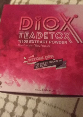 Diox Tea 60'lı Detoks Çayı Aylık Paket - Görsel 2