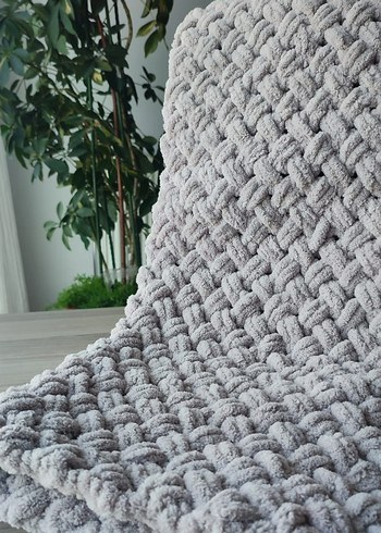Beden ALİZE PUFFY Gri Çocuk Battaniyesi, Yumuşak Dokulu